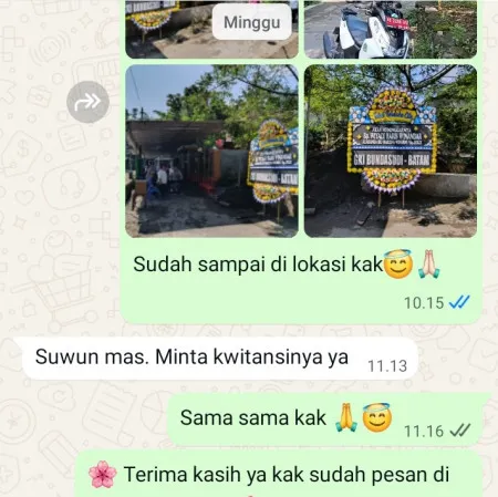 Pengiriman Papan Bunga Duka Sukabumi