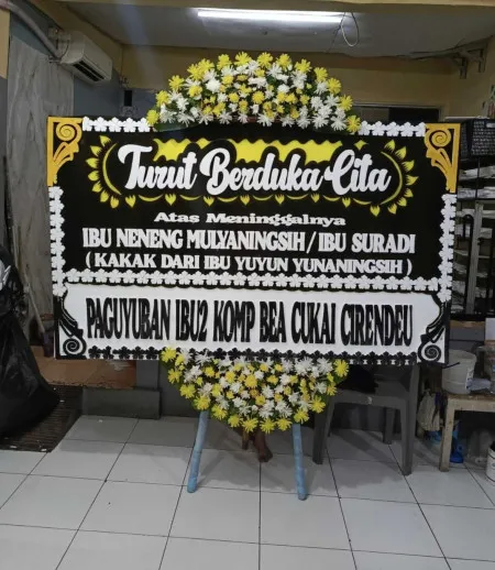 Papan Bunga Duka Sukabumi